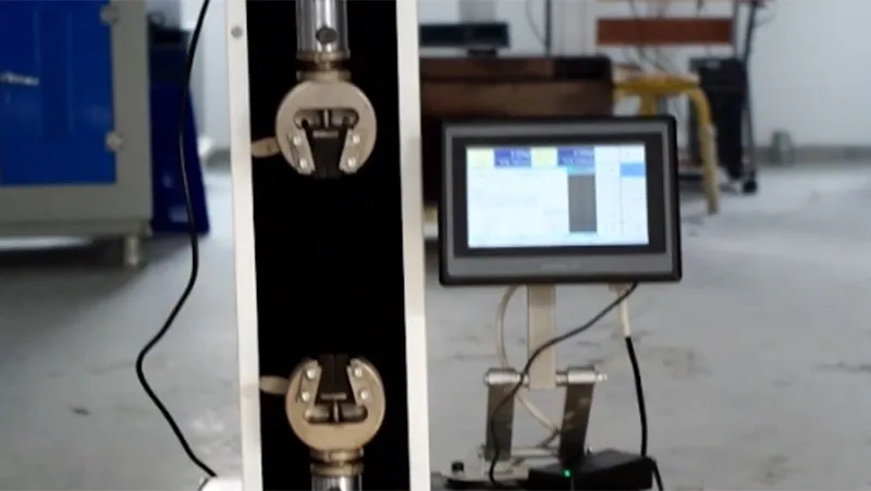 Máquina de prueba universal electrónica con pantalla táctil (única columna)