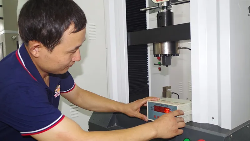 Máquina de prueba universal electrónica con pantalla táctil