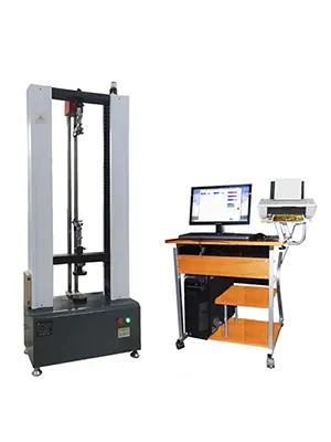Máquina de prueba universal electrónica controlada por microcomputadora