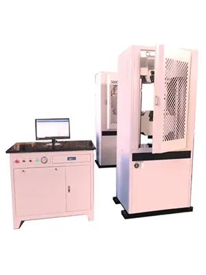 Máquina de prueba universal servohidráulica controlada por microordenador